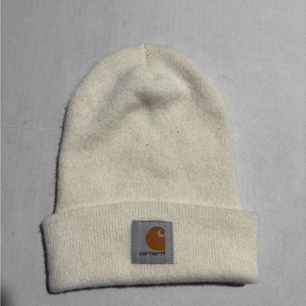 Carthartt Off-white Beige‎ Beanie, OS #1078